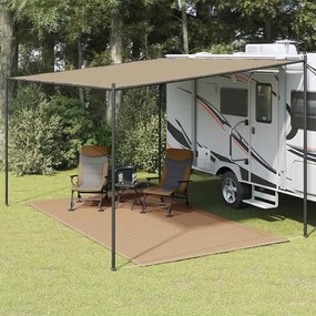 vidaXL Χαλί Σκηνής Taupe 250 x 400 εκ.