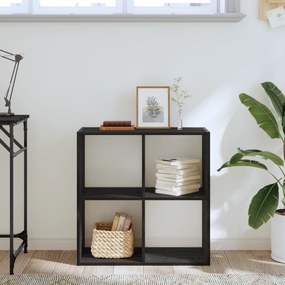 vidaXL Ράφι Μαύρη Δρυς 68,5x32x68,5 εκ Επεξεργασμένο Ξύλο