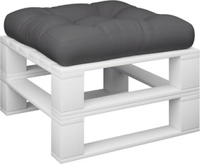 vidaXL Μαξιλάρι Παλέτας Ανθρακί 60 x 60 x 12 εκ. Υφασμάτινο