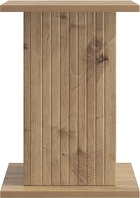 vidaXL Βάση φυτών Artisan Δρυς 30,5 x 30 x 43 εκ Επεξεργασμένο Ξύλο