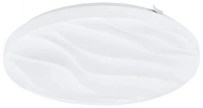 Φωτιστικό Οροφής-Πλαφονιέρα Led Benariba 99343 Ø330 3000K White Eglo Μέταλλο,Πλαστικό