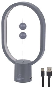 Φωτιστικό Γραφείου Magnet 76545 Led 15W 14x5,5x24,8cm Grey GloboStar