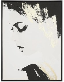 Πίνακας Γυναίκειο Πρόσωπο Τύπωμα Σε Καμβά 60x80cm
