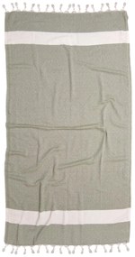 Πετσέτα Θαλάσσης Παρεό 100x180 Σάμερ Λαδί