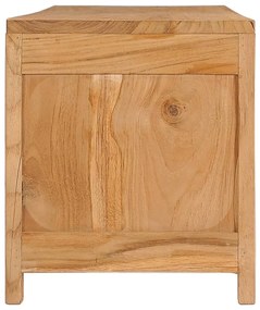 Έπιπλο Τηλεόρασης 135 x 30 x 35 εκ. από Μασίφ Ξύλο Teak - Καφέ