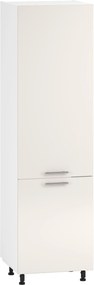 VENTO DP-60/214 high cargo cabinet, color: white/beige DIOMMI V-UA-VENTO-DU-60/214-BEŻOWY DIOMMI-60-22871