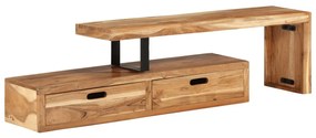 vidaXL Βάση Τηλεόρασης (118-200) x 30x40 εκ. από Μασίφ Ξύλο Ακακίας
