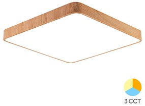 Φωτιστικό Οροφής Braytron BH16-05187 Ξύλο Φυσικό χρώμα (Wood Natural Finish) CCT3