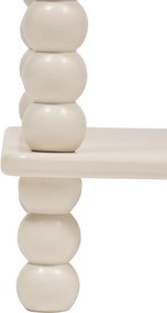 Βοηθητικό Τραπεζάκι (40x40x45) A-S Chamlo Ivory 213007A