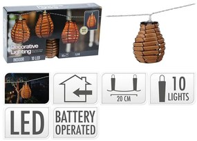 Διακοσμητικός Φωτισμός μπαταρίας, με 10 φώτα LED, 1.8m