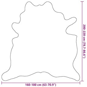 ΧΑΛΙ ΜΑΥΡΟ 180 X 220 ΕΚ. ΑΠΟ ΓΝΗΣΙΟ ΔΕΡΜΑ ΑΓΕΛΑΔΑΣ 376702