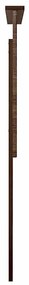 vidaXL Κεφαλάρι με κεφαλάρι Καφέ δρυς 100 cm Επεξεργασμένο ξύλο