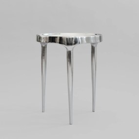 Τραπέζι Phantom Tall  Χυτό Αλουμίνιο Chrome 40x50 101 COPENHAGEN