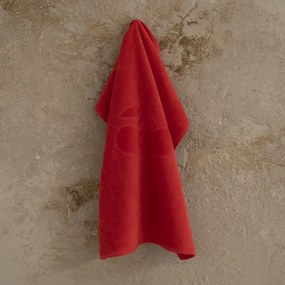 Πετσέτα Κουζίνας Cherry Red Nima 50x70cm 100% Βαμβάκι
