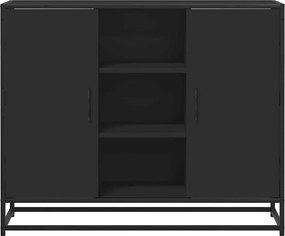 vidaXL Μπουφές Μαύρος 92x35x76 εκ. από Επεξεργασμένο Ξύλο