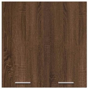 vidaXL Κρεμαστό Ντουλάπι Lyon Καφέ Δρυς 60x31x60εκ. Επεξεργασμένο Ξύλο
