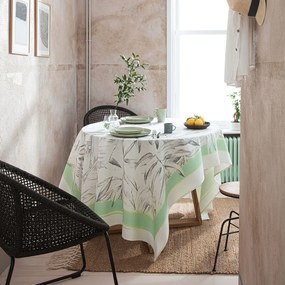 Τραπεζομάντηλο Bree 620 White-Grey Gofis Home 145X180 Βαμβάκι-Πολυέστερ