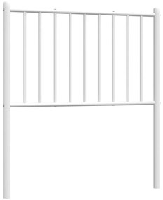 vidaXL Ανταλλακτικό κεφαλάρι Λευκό 80 εκ. Μεταλλικό