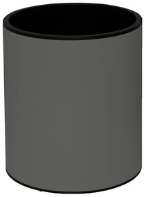Κάδος Απορριμμάτων 5Lt 2024-163 Φ20x24cm Concrete Pam &amp; Co Stainless Steel