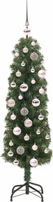 vidaXL Τεχνητό Χριστουγεννιάτικο Δέντρο με 150 LED Πράσινο 120 cm