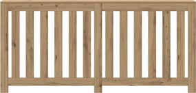 vidaXL Καπάκι Καλοριφέρ Δρυς 175 x 20 x 82 cm Επεξεργασμένο Ξύλο