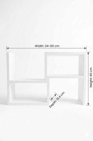 Ράφι Κουζίνας Πολύχρωμο COGEL 34x13.4x40