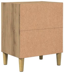 vidaXL Κομοδίνα 2 τεμ. 40x30x50 εκ. από Επεξεργασμένο Ξύλο