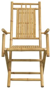 vidaXL Σετ Τραπεζαρίας Κήπου 5 Τεμαχίων από Μπαμπού