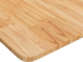 vidaXL Πάγκος Μπάνιου Αν. Καφέ 80x40x1,5 εκ. Επεξ. Μασίφ Ξύλο