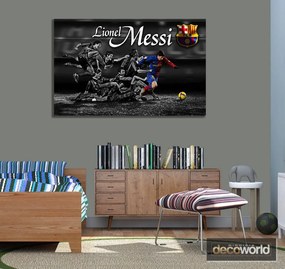 Πίνακας σε καμβά Lionel Messi KNV718 30cm x 40cm