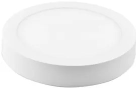 POWERTECH LED panel PAN-0002, 18W, Φ 22.5cm, 4000K, 1820lm, λευκό