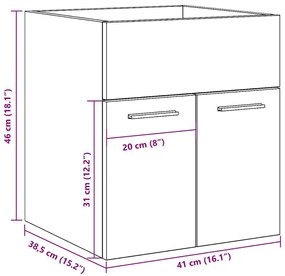 ΝΤΟΥΛΑΠΙ ΝΙΠΤΗΡΑ ΜΠΑΝΙΟΥ ΔΡΥΣ ΤΕΧΝΙΤΗΣ 41X38,5X46 CM 856206