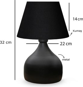 Table Lamp AYD-3125 Black