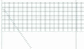 vidaXL Συγκολλητός φράχτης από σύρμα Πράσινο 0.8 x 25 m Ατσάλι