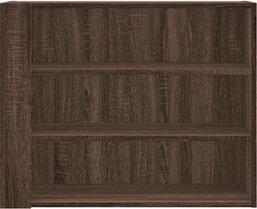 vidaXL Ντουλάπι Τοίχου Καφέ Δρυς 75x35x60 εκ. Επεξεργασμένο Ξύλο
