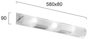 Απλίκα Μπάνιου Viokef Castra-Μήκος 58 εκ.