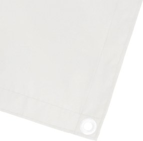 vidaXL Οθόνη Μπαλκονιού PU επενδεδυμένος οξφόρδης αλουμίνιο