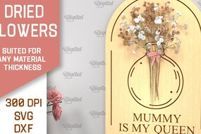 Σετ των 2 Intra απο ξύλο plywood 3mm-4mm πάχος Κάρτα για αποξηραμένα λουλούδια Δίασταση 30x20 cm INTRAFABR-93171650