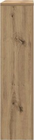 vidaXL Καπάκι Καλοριφέρ Δρυς 78 x 20 x 82 cm Επεξεργασμένο Ξύλο