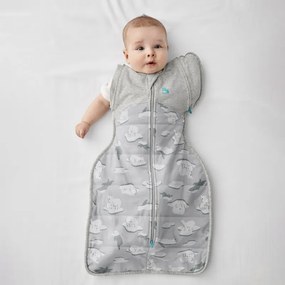 Υπνόσακος LoveToDream Swaddle up Transition bag 3.5tog Grey 6-8.5kg Medium
