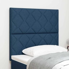 vidaXL Κεφαλάρι με Σχέδιο Διαμαντιών, Μπλε, 90 cm από Πολυεστέρα