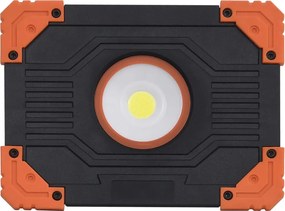 vidaXL Προβολέας LED Φορητός 10 W Ψυχρό Λευκό από ABS