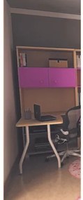 Irven  Γραφείο με ράφια Irven BookieDesk BEST-180009