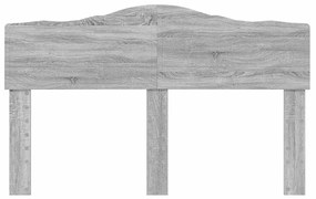 vidaXL Κεφαλάρι Γκρίζο Σονομα 160 cm Επεξεργασμένο ξύλο