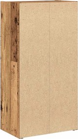 vidaXL Βιβλιοθήκη Όψη Παλαιού Ξύλου 40x24x77 εκ. Επεξεργασμένο Ξύλο