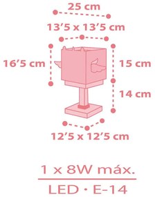 Little Unicorn επιτραπέζιο παιδικό φωτιστικό (64591) - 64591 - 64591