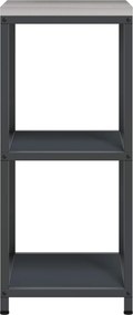 vidaXL Ράφι Κουζίνας HATTEM Ανθρακί 40 x 50 x 92 εκ Ατσάλι