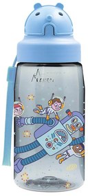 Παγούρι 450ml Με Καλαμάκι Laken Space Robot