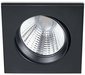 Σποτ Χωνευτό Pamir 650410132 8x8x5cm Dim Led 345Lm 5,5W 3000K Black Trio Lighting Square