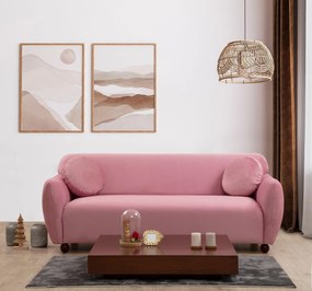 3-Seat Sofa Eddy - Rose Dusty Rose